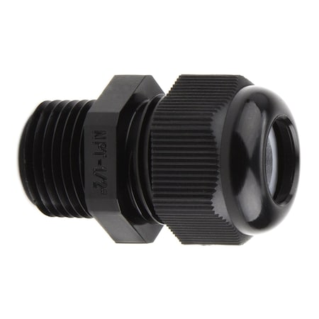 Dottie L.H. Dottie 1/2'' Nylon Strain Relief Connector, 25PK NSR12L